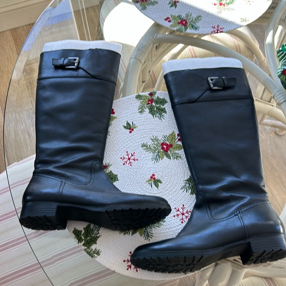 Lauren, Ralph Lauren black  tall boots